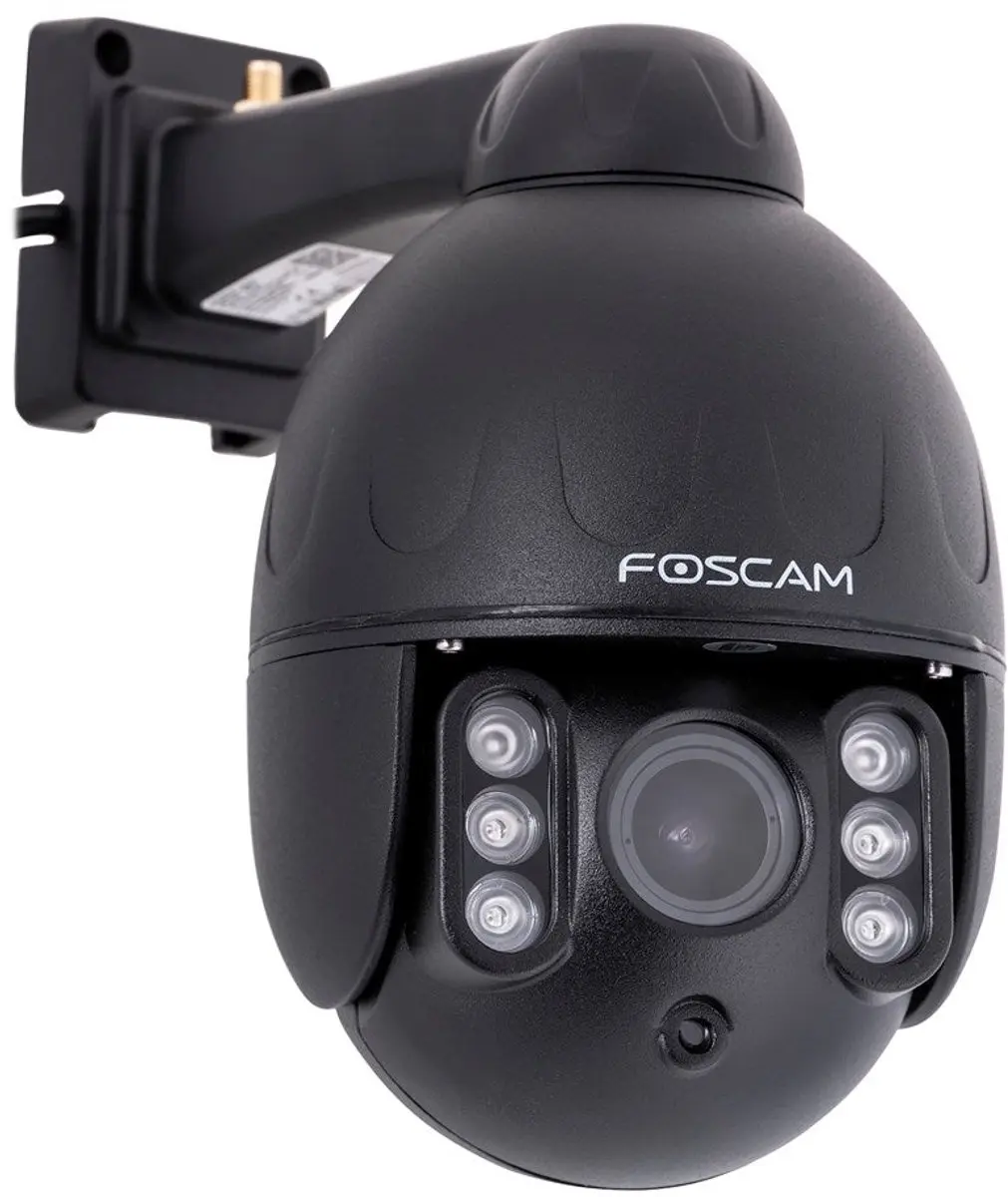 Foscam SD4-W PTZ IP Camera 4MP - 4x Zoom - Nachtzicht 50m - Zwart