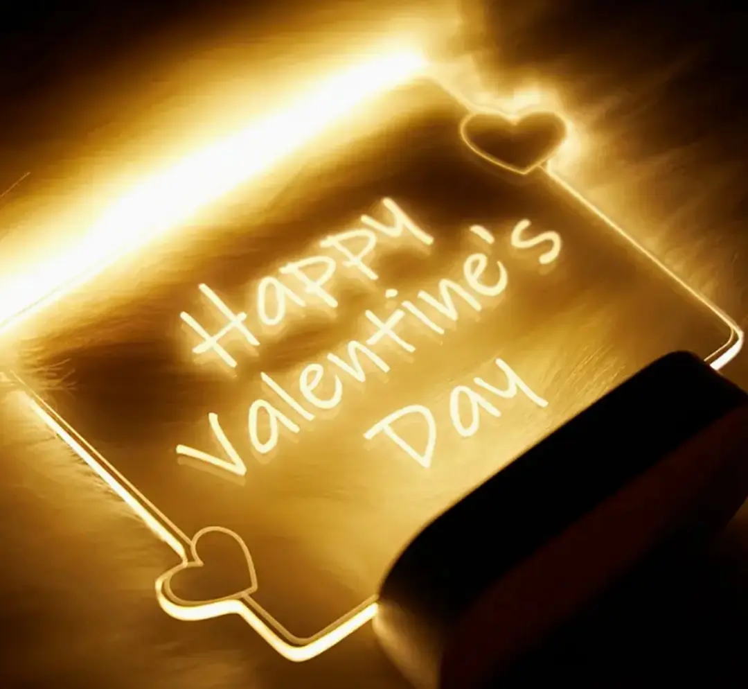 Creative LED Nachtlampje met Pen - USB - Warm Wit
