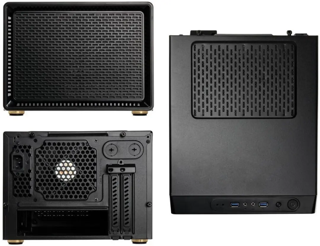Kolink Satellite Mini-ITX Behuizing - Zwart