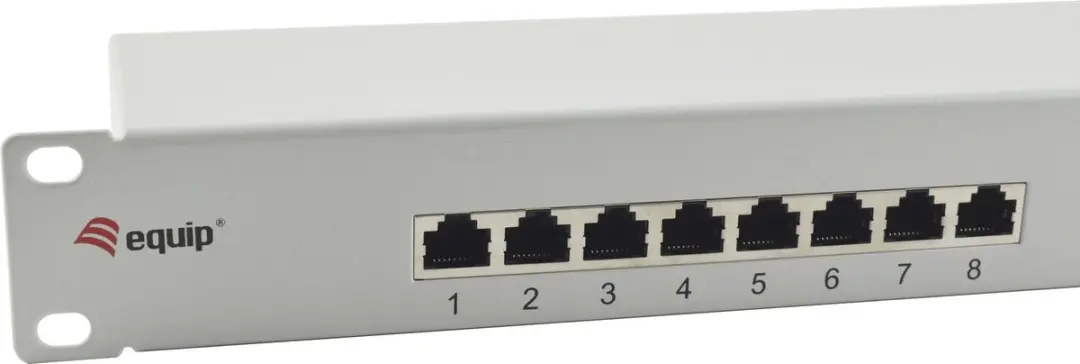 Equip Patchpanel 16x RJ45 Cat6 19" 1HE