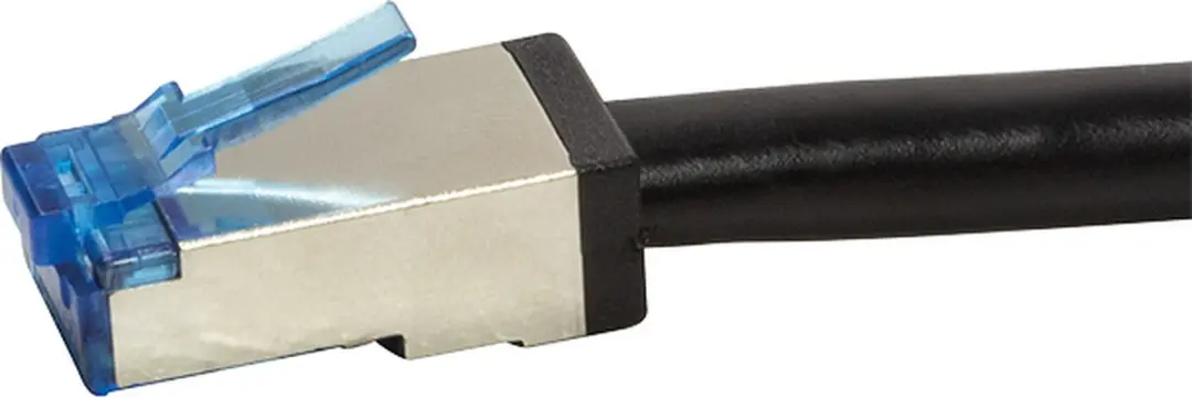 Logilink CQ7123S Netwerkkabel CAT 6A 30m - Zwart