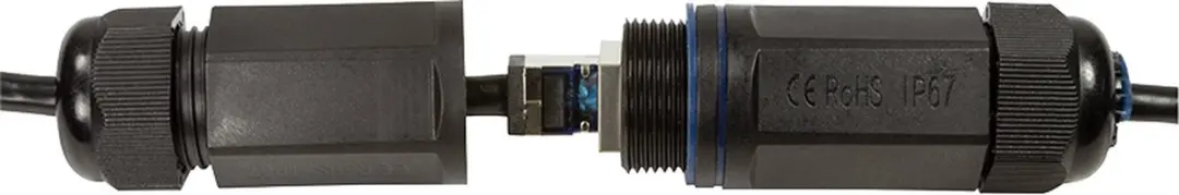 Logilink CQ7123S Netwerkkabel CAT 6A 30m - Zwart