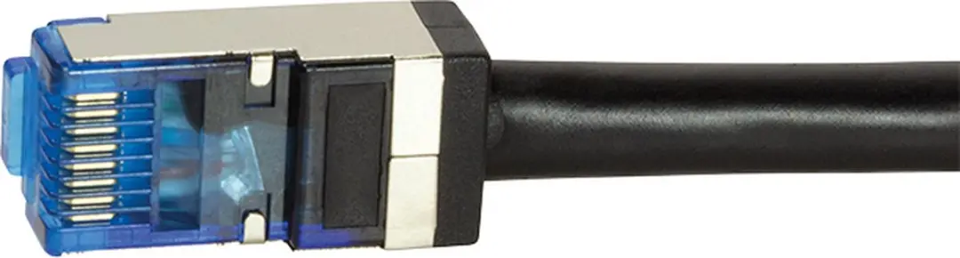 Logilink CQ7123S Netwerkkabel CAT 6A 30m - Zwart