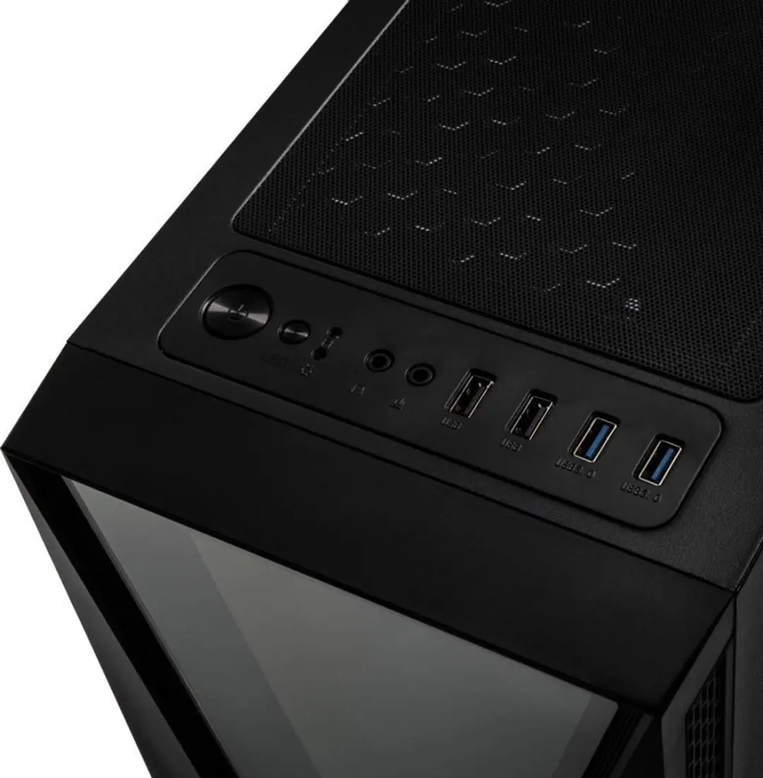 Kolink VOID BLACK PC-Case - 2x 2.5" 2x 3.5" - 2x USB 3.0