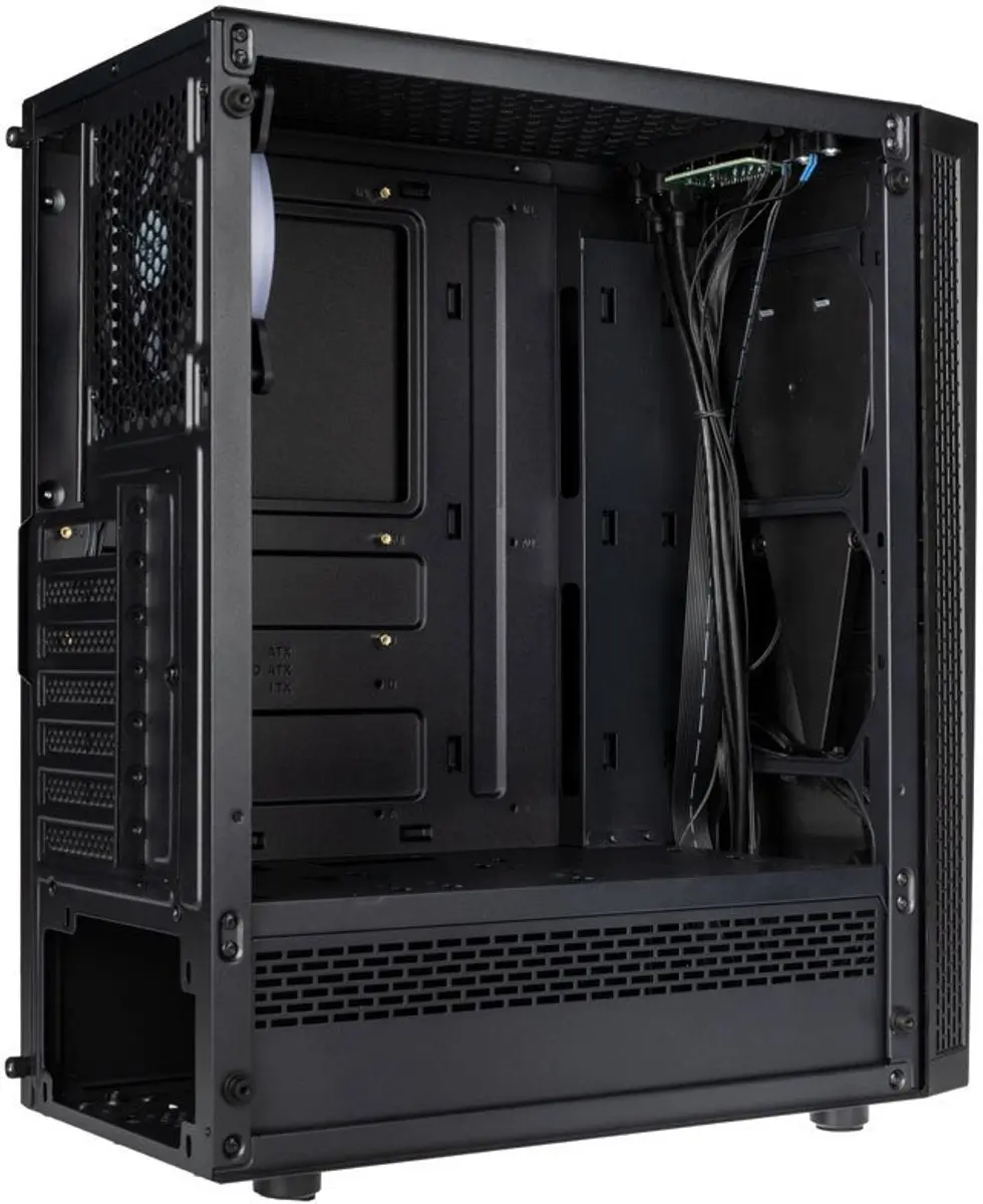 Kolink VOID BLACK PC-Case - 2x 2.5" 2x 3.5" - 2x USB 3.0