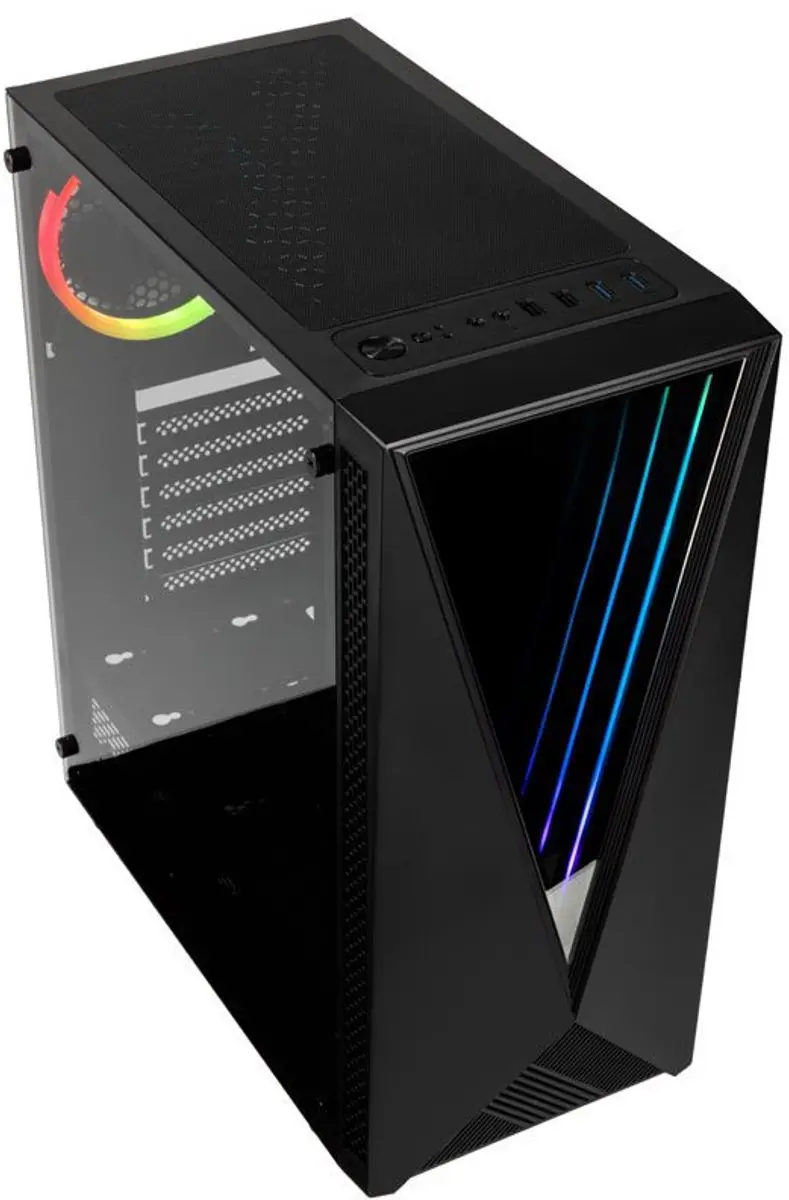 Kolink VOID BLACK PC-Case - 2x 2.5" 2x 3.5" - 2x USB 3.0