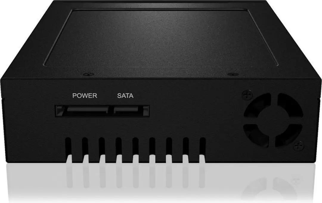 RaidSonic IB-148SSK-B Drive Bay Panel - Zwart