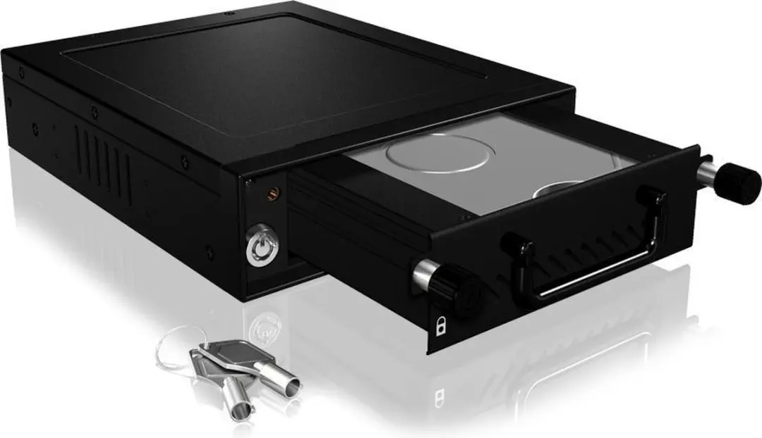 RaidSonic IB-148SSK-B Drive Bay Panel - Zwart