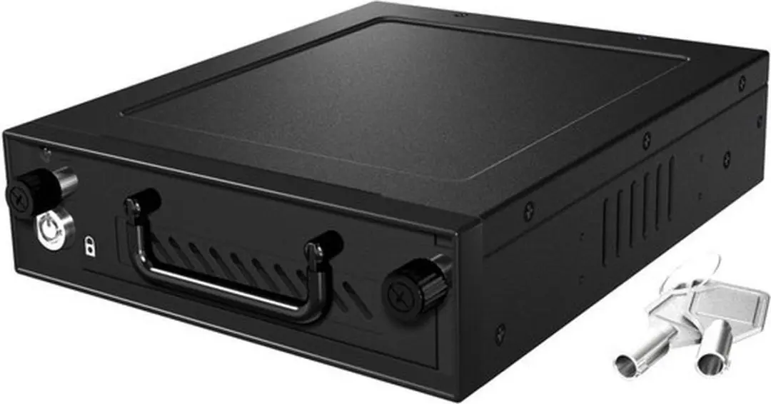 RaidSonic IB-148SSK-B Drive Bay Panel - Zwart