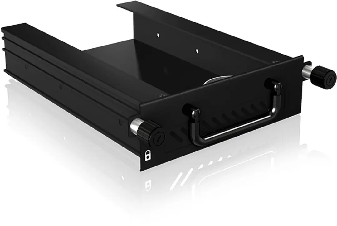 RaidSonic IB-148SSK-B Drive Bay Panel - Zwart