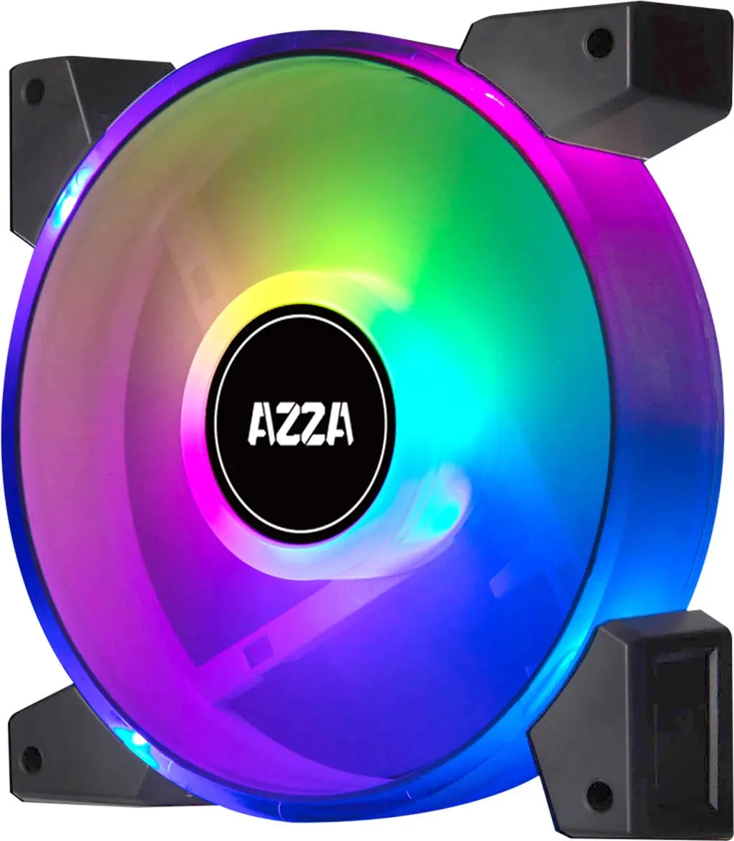 FAN Azza Hurricane II 120mm ARGB Set 4 - RGB