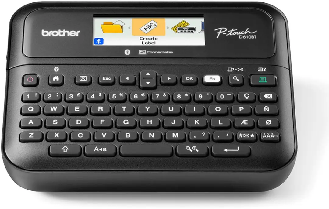 Brother PT-D610BTVP Thermo Labelprinter - 180x360 DPI - Nero