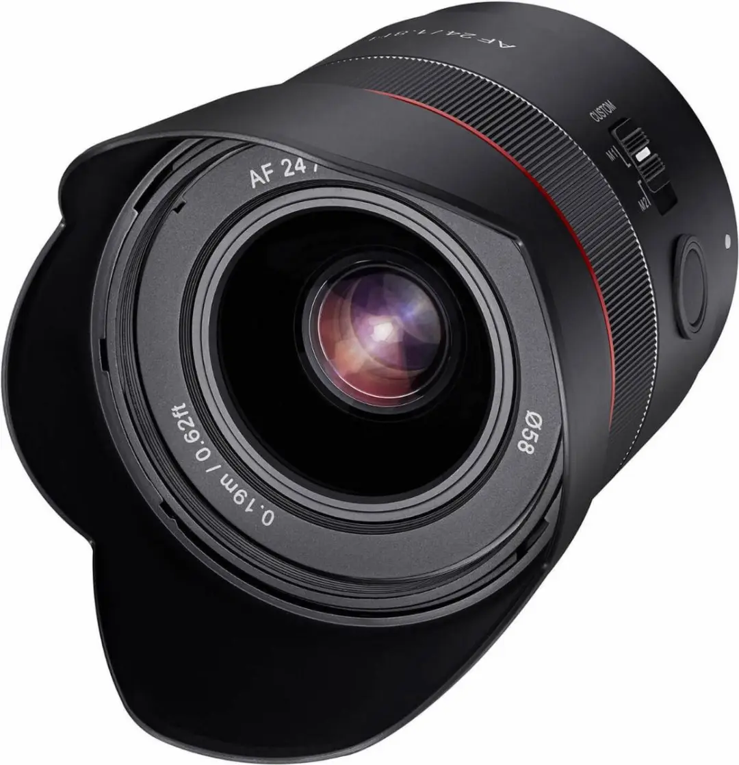 Samyang AF 24mm F1.8 Sony E Objectief