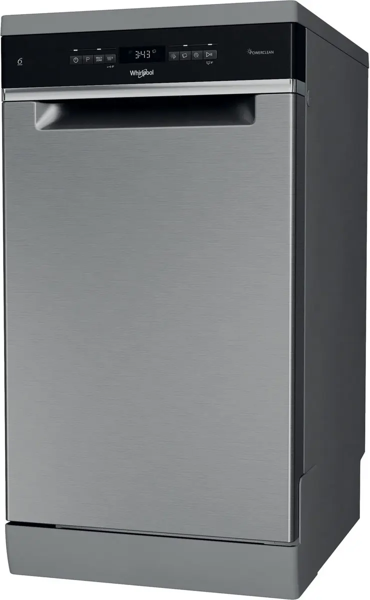 Whirlpool WH6FB10BS7A0X Vrijstaande Oven - 10 Couverts - Roestvrijstaal - afbeelding 3 van 4