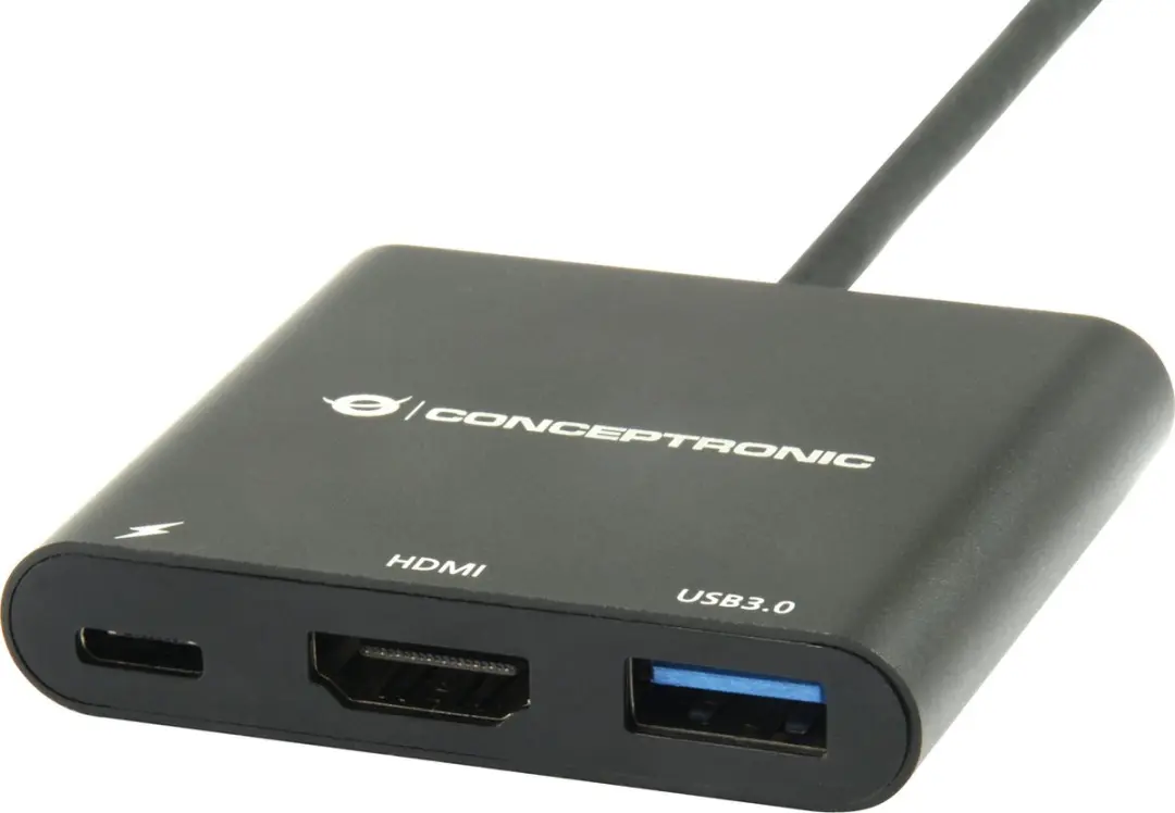 USB Hub Conceptronic DONN01B Black