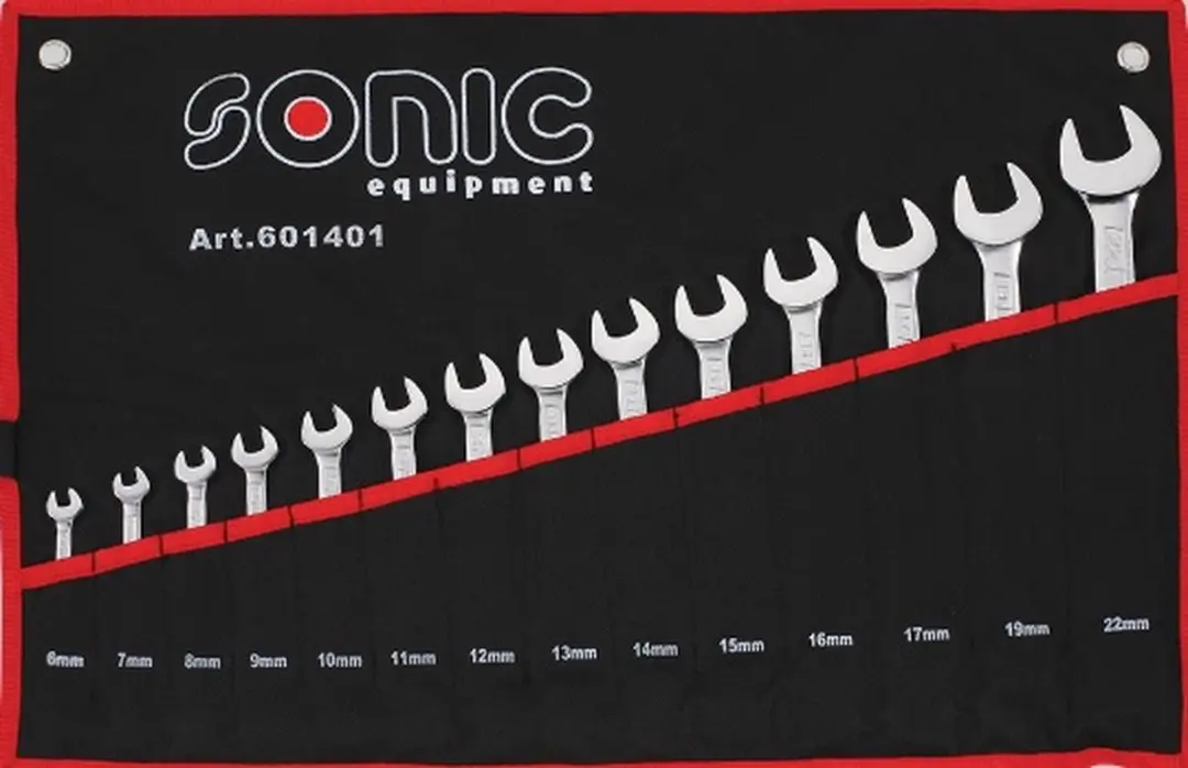 SONIC Ringsteeksleutels 14-delig 601401