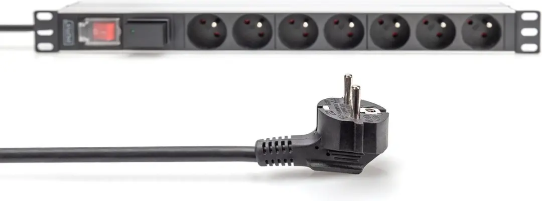 Digitus DN-95407-FR Energiedistributie 7-voudig 1U