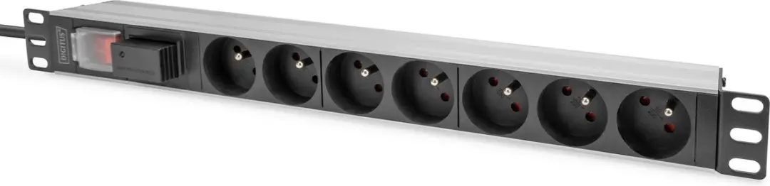 Digitus DN-95407-FR Energiedistributie 7-voudig 1U