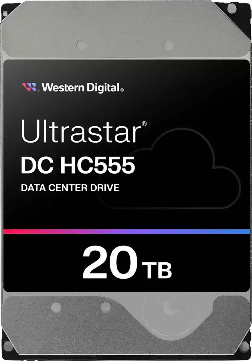 Western Digital Ultrastar DC HC555 20TB 7200 RPM - 3.5" SATA III
