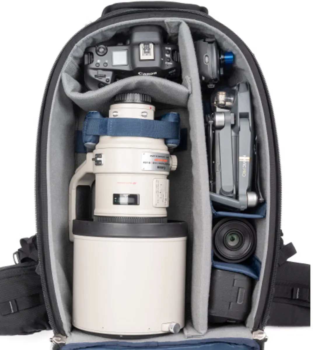 Think Tank Firstlight 35L+ Drone/Camera Rugzak - 16 inch - Zwart/Grijs