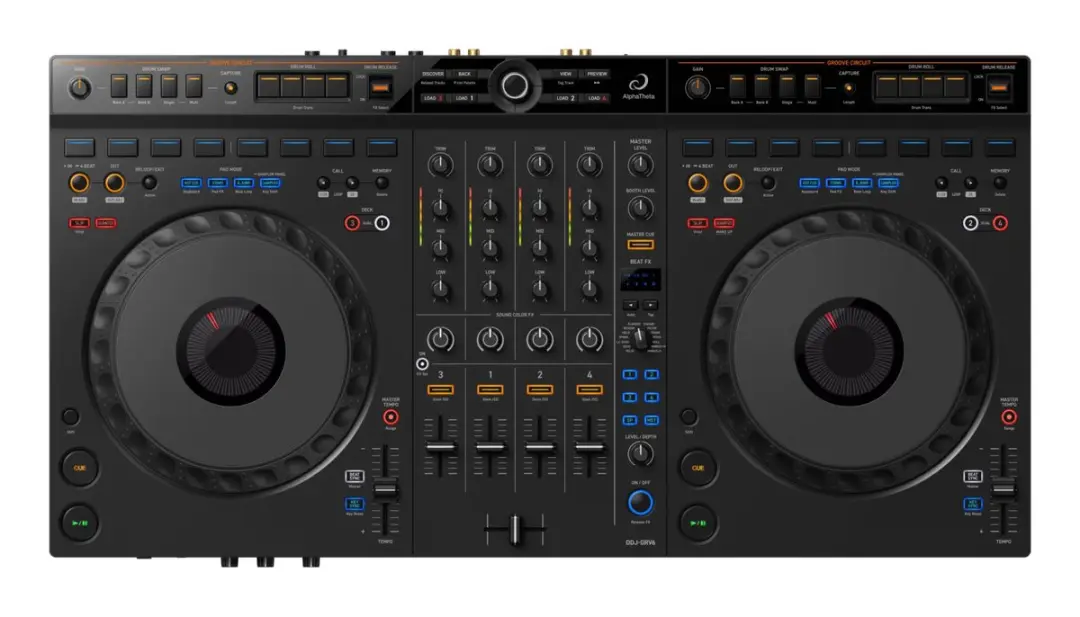 AlphaTheta Pioneer DDJ-GRV6 DJ-controller