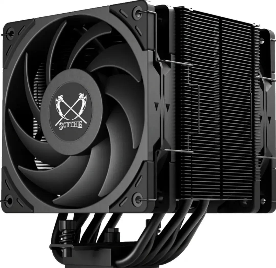 Scythe Mugen 6 SCMG-6000DBE Koeler - 2x120mm - Zwart