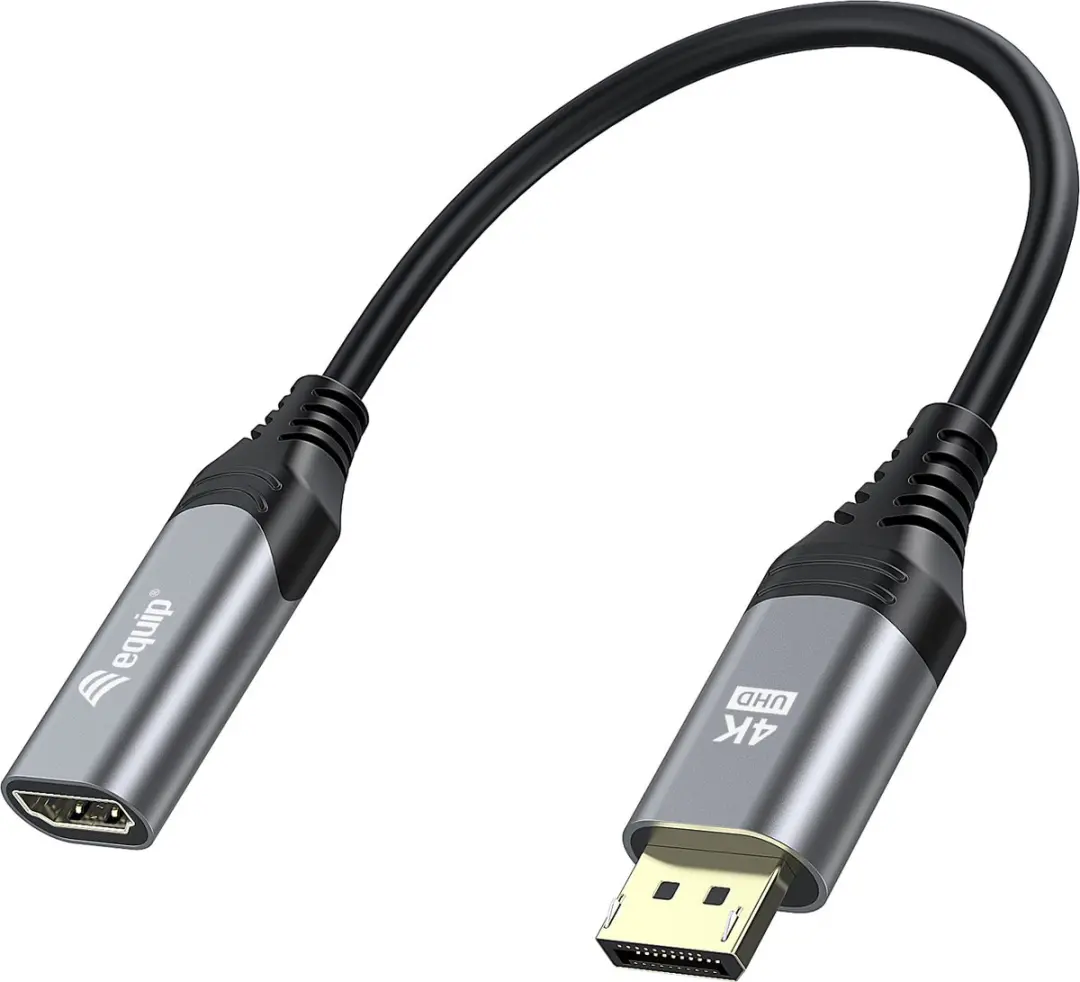 Equip 133445 DisplayPort naar HDMI Adapter 0,15m