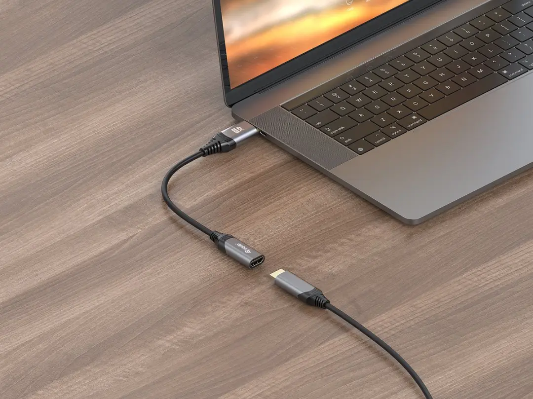 Equip 133445 DisplayPort naar HDMI Adapter 0,15m - Zwart/Grijs - afbeelding 6 van 6
