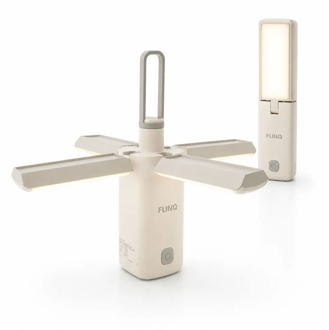 FlinQ Oplaadbare LED Tafellamp/Zaklamp