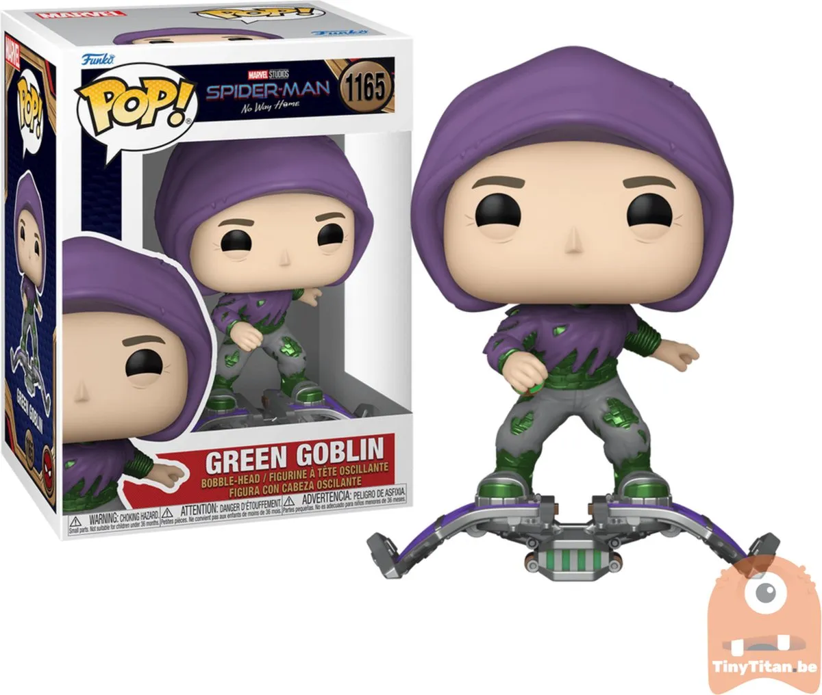 Funko Spider-Man No Way Home POP! Green Goblin 67605 - Multicolor - afbeelding 6 van 6