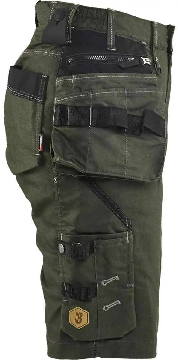 Blåkläder Dames Werkbroek X1900 7992-1141 - 44 Waldgrün/Schwarz