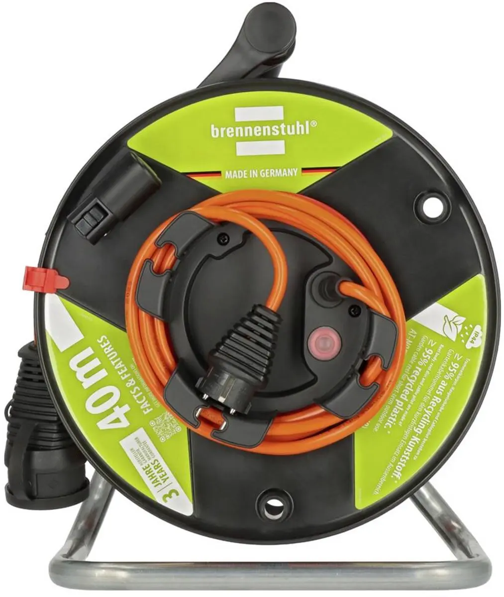 Brennenstuhl Kabelhaspel 38m Oranje - IP44