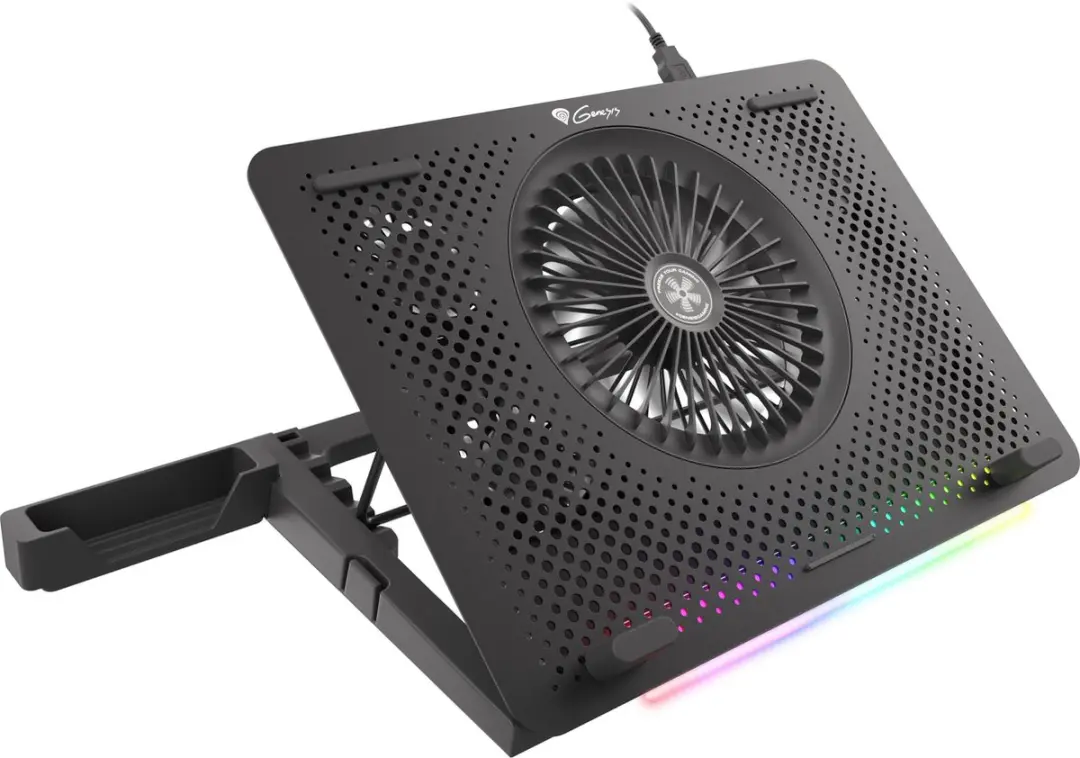 Genesis NHG-1678 Oxid 450 RGB Gaming Cooler - 5 Ventilatoren 7cm - afbeelding 6 van 6