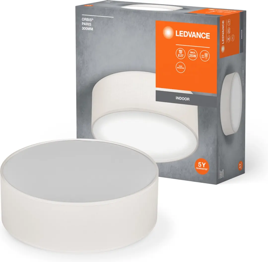 LEDVANCE Orbis Paris Plafondlamp 300mm - Beige