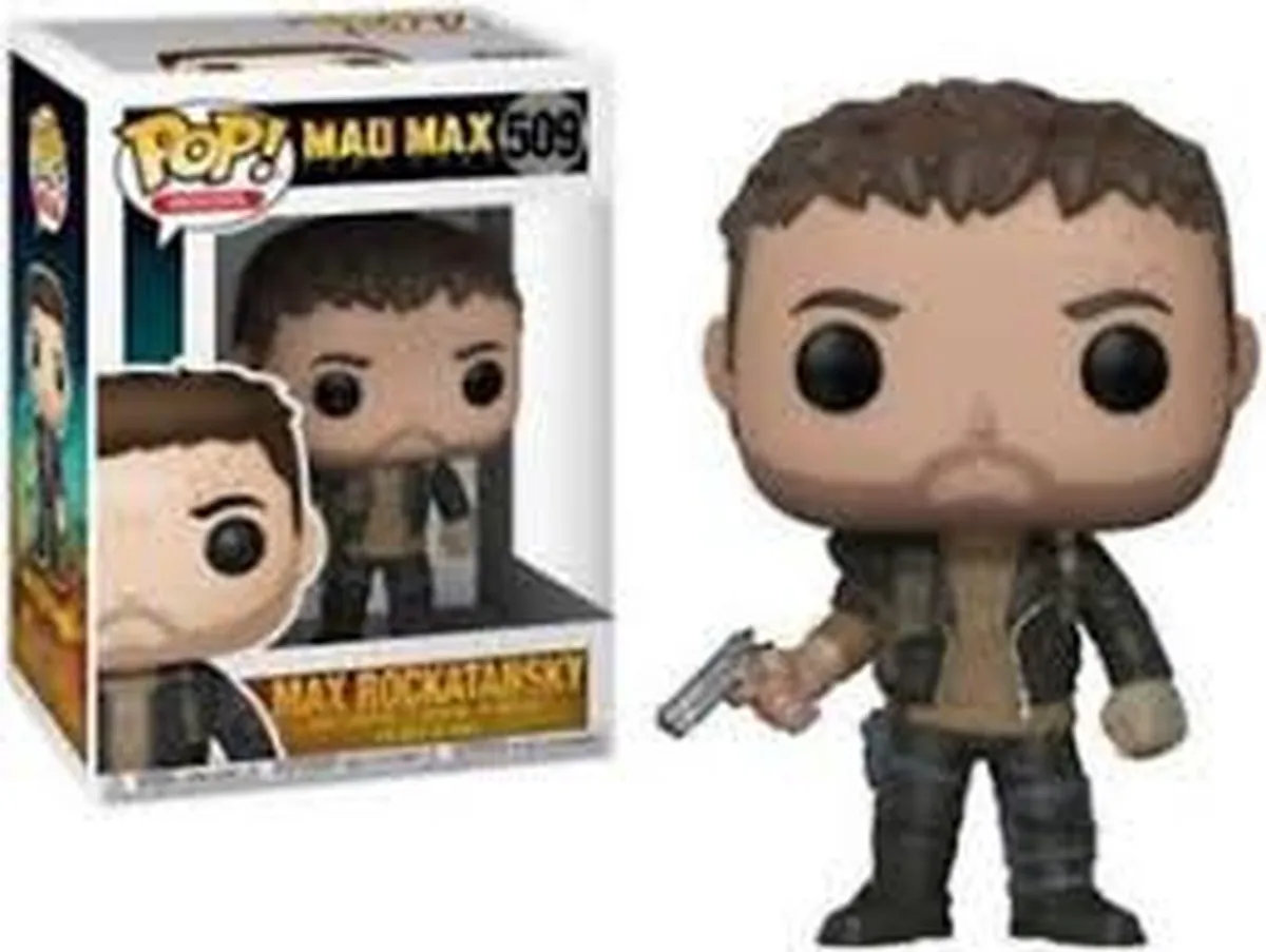 Funko Pop! Mad Max Fury Road Max Rockatansky #509 - Verzamelfiguur - Multicolor