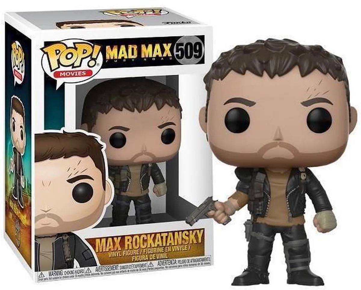 Funko Pop! Mad Max Fury Road Max Rockatansky #509 - Verzamelfiguur - Multicolor