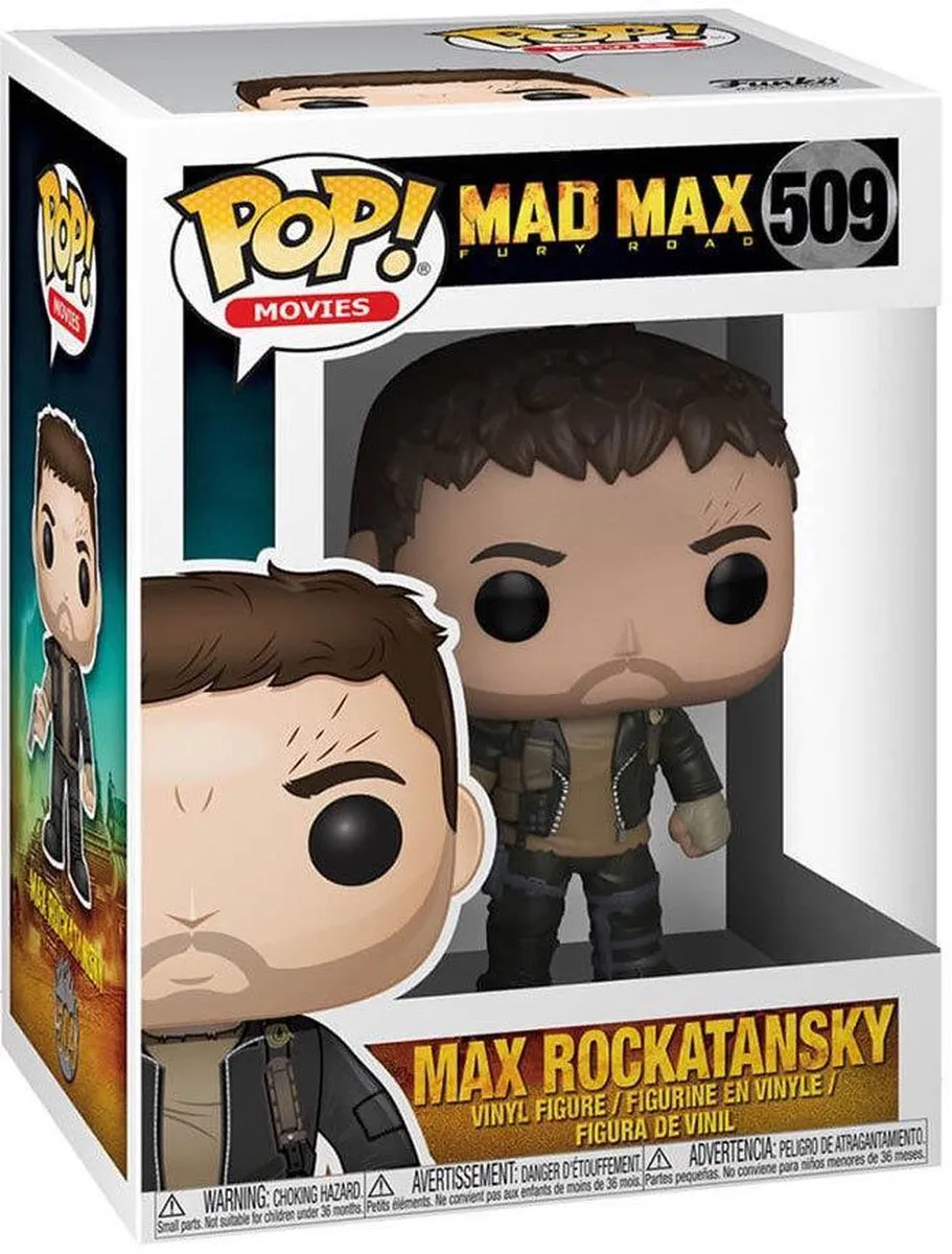 Funko Pop! Mad Max Fury Road Max Rockatansky #509 - Verzamelfiguur - Multicolor