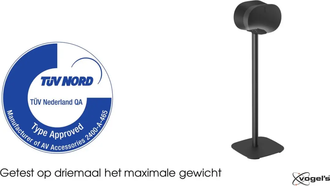 Vogel's SFS 4133 Sonos Era 300 Standaard - Zwart - afbeelding 6 van 6