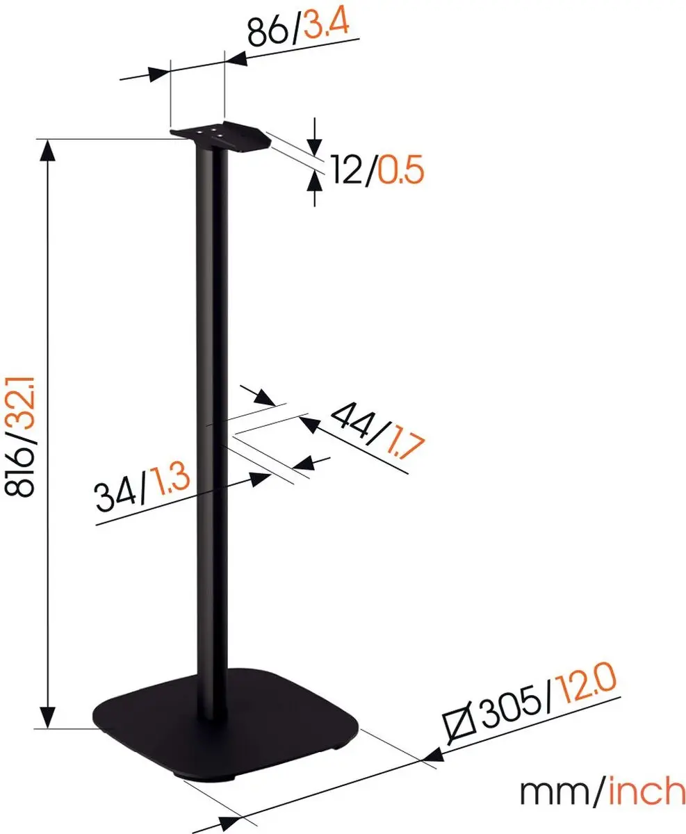 Vogel's SFS 4133 Sonos Era 300 Standaard - Zwart