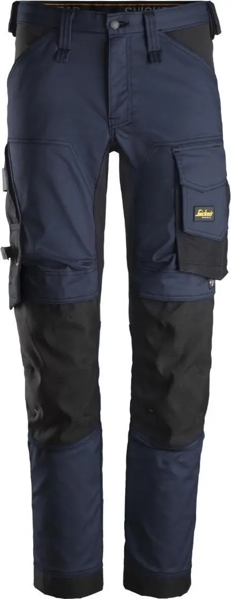 Snickers 6341 AllroundWork Werkbroek 52 - Donkerblauw/Zwart