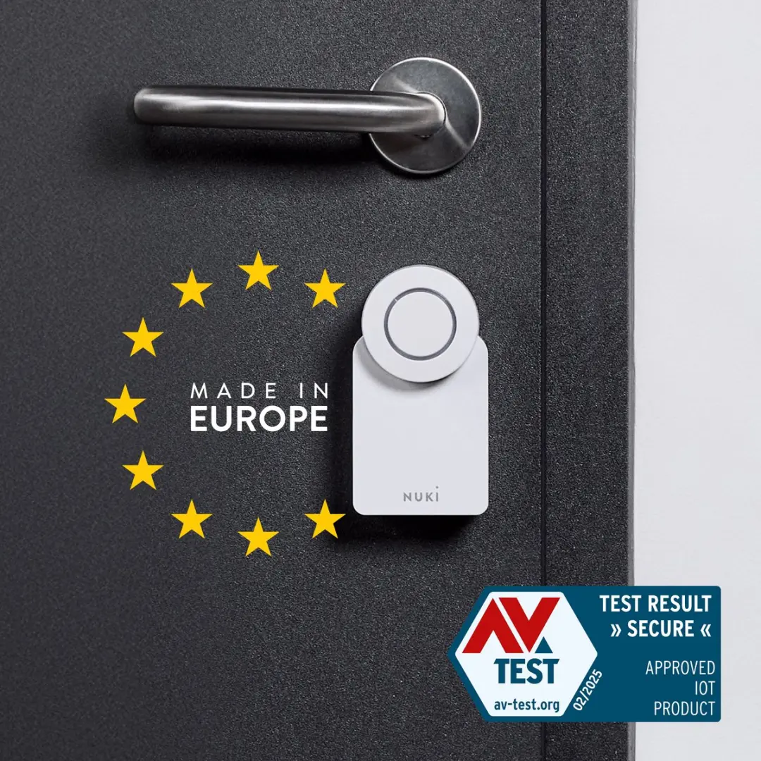 Nuki Smart Lock Go Wit - Sleutelloos Deurslot 200 Sleutels