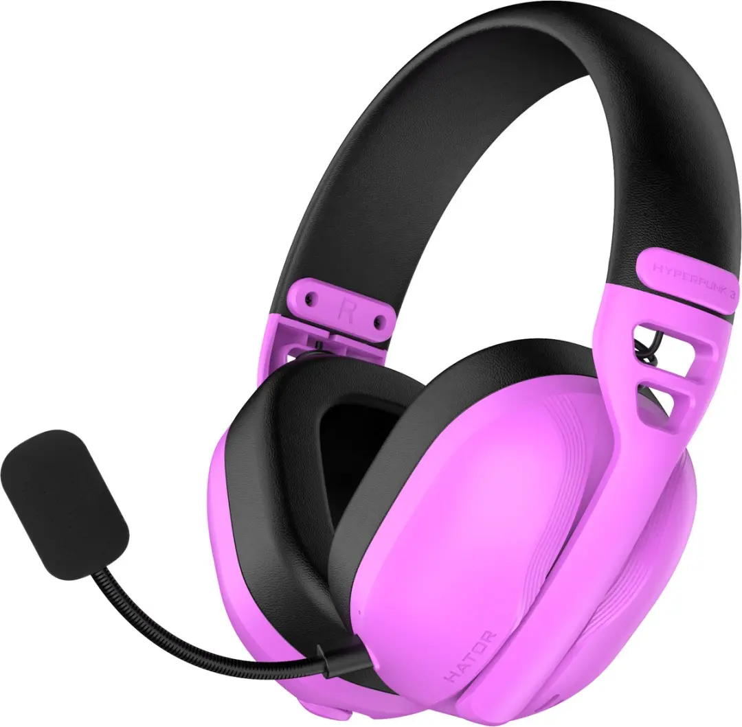 HATOR Hyperpunk 3 ESH19 Draadloze Headset - Violet - afbeelding 6 van 6