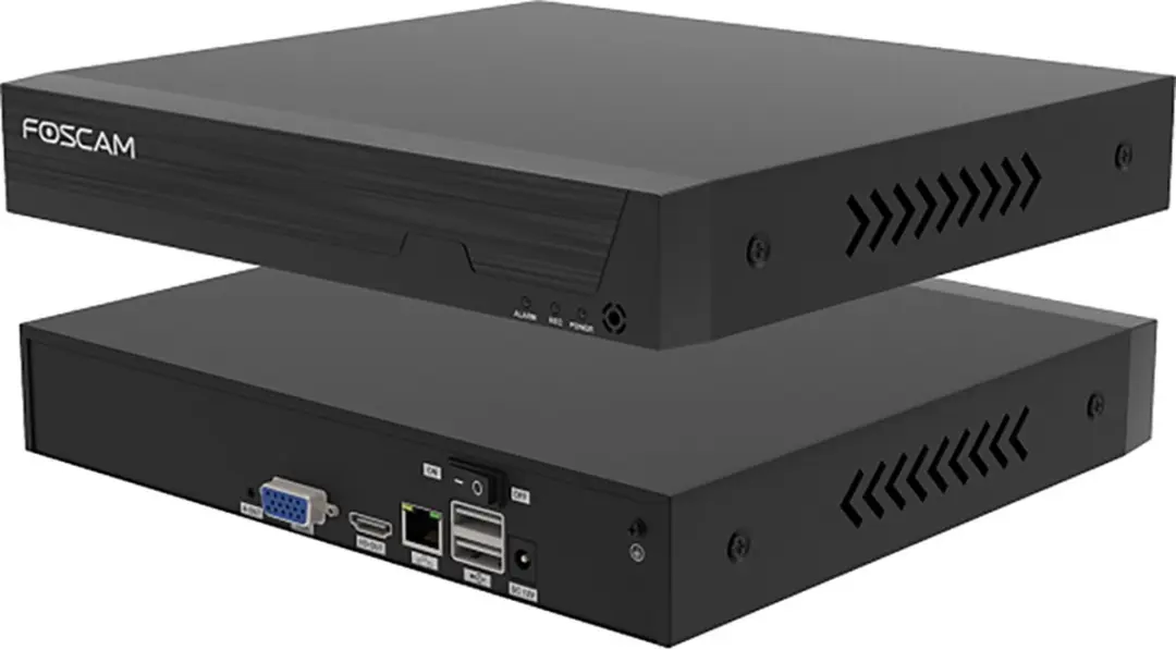 Foscam FN9108H NVR 8 Kanalen 5MP - 16TB - Zwart - afbeelding 6 van 6