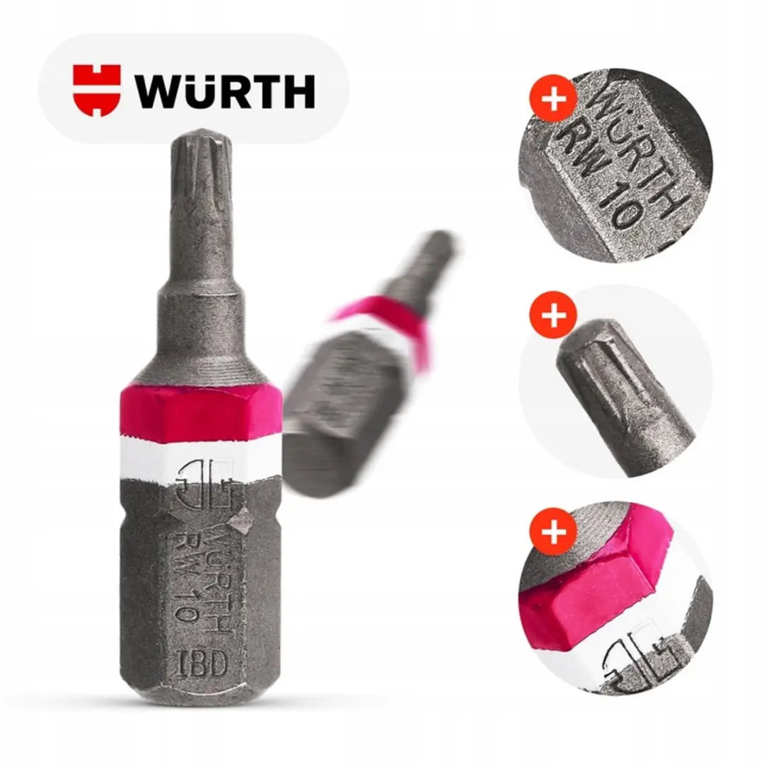 Würth ASSY RW10 Bit Schroevendraaier 1/4" 25mm