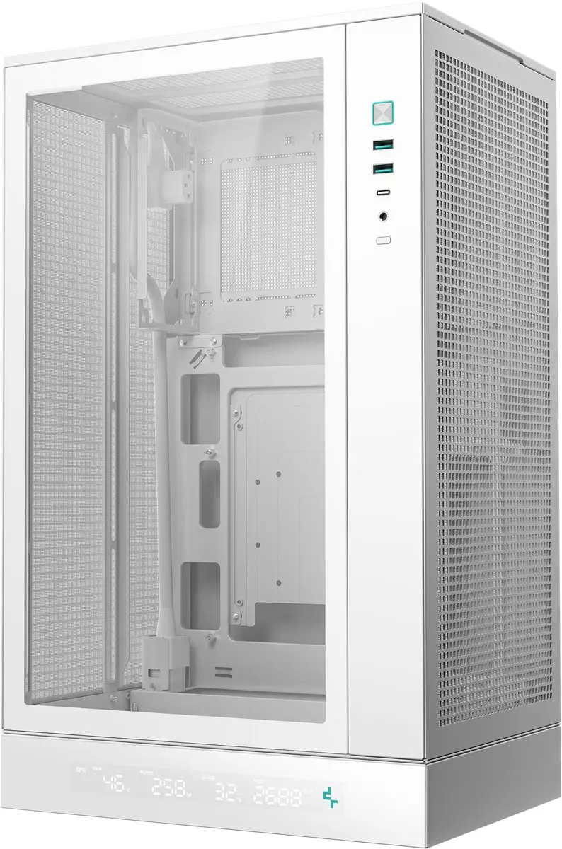 DeepCool CH270 WH Mini Tower Behuizing - Wit