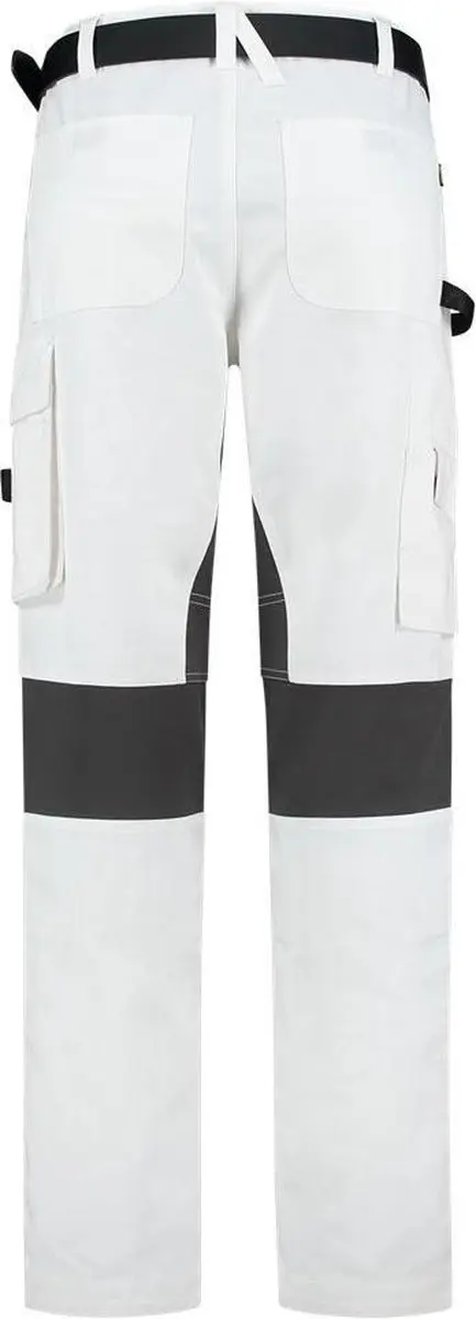 Tricorp Schildersbroek Twill 502016 - 56 - Wit/Grijs
