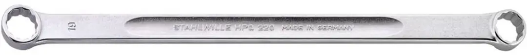 Stahlwille Ringsteeksleutel 11/16"x3/4" - 15° Gebogen