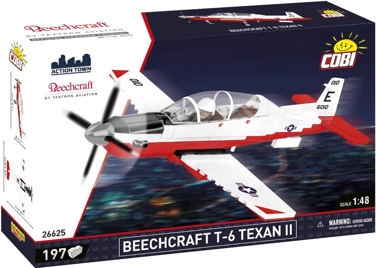 Cobi Beechcraft T-6 Texan II 197 Onderdelen