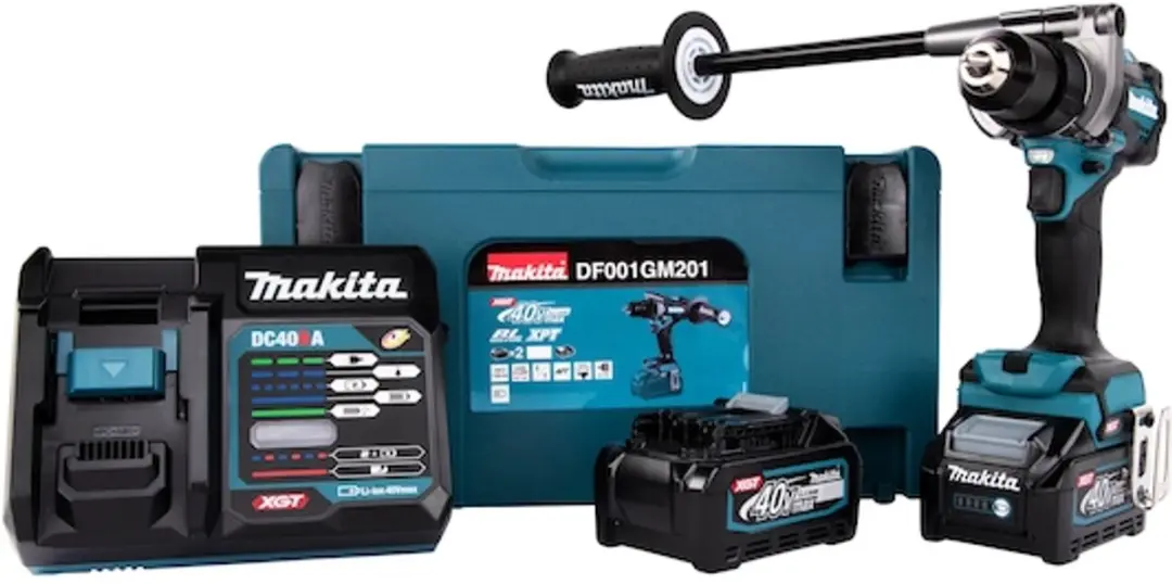 Makita DF001GM201 Boor-/schroefmachine - 2x 4,0 Ah accu