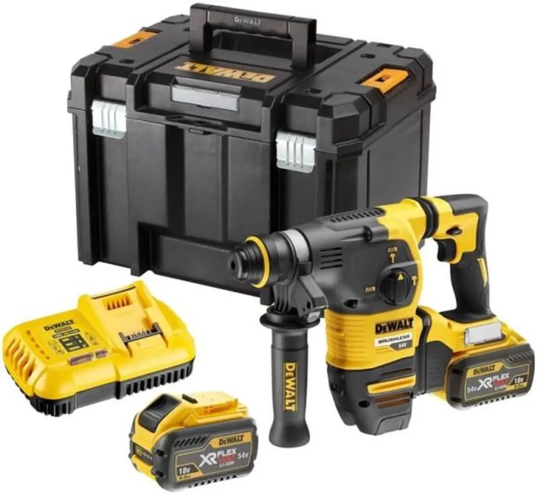 DeWalt DCH333X2 SDS-Plus Combihamer Set 54V